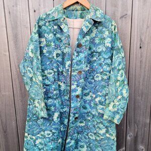 60s Vintage Spring Daisy light coat size up to L